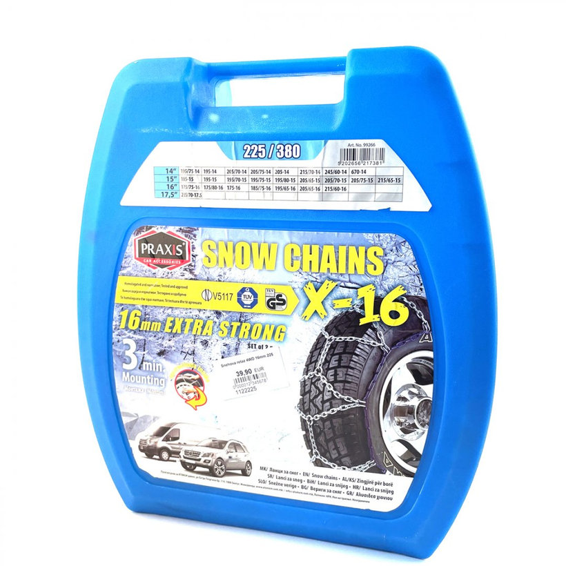 Sněhový řetěz 16mm 4WD 255