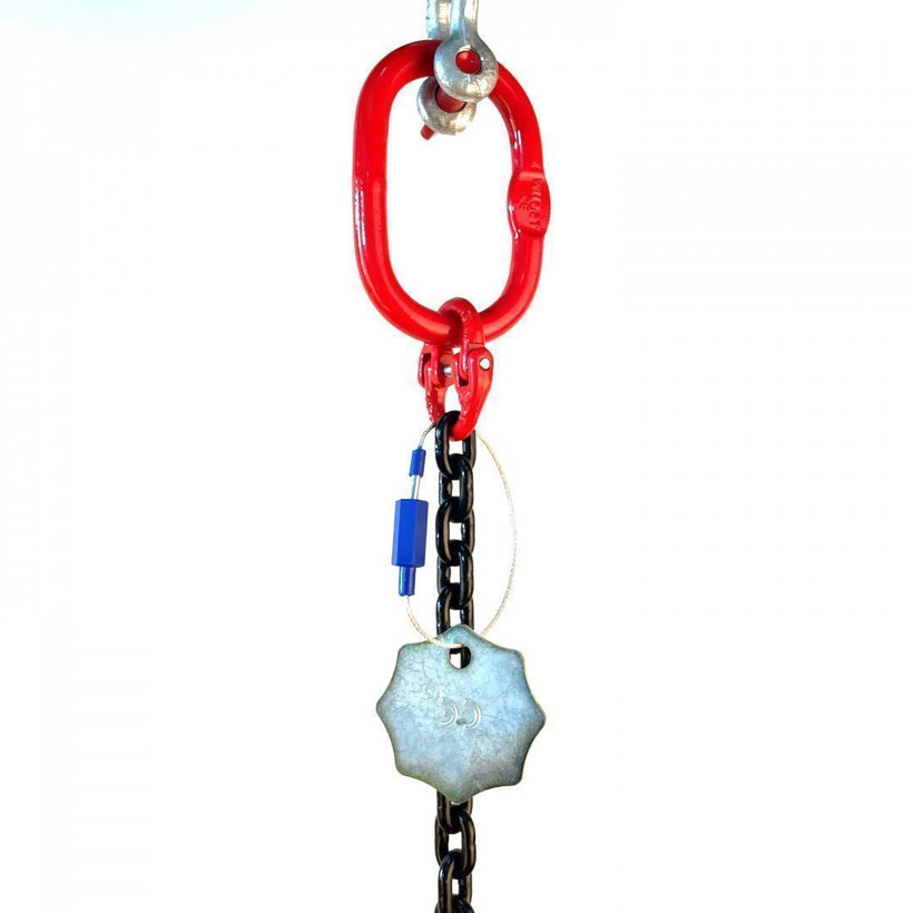 Řetězový závěs oko-oko tř 80 se zkracovačem (5 m, 1120 kg, 6 mm)