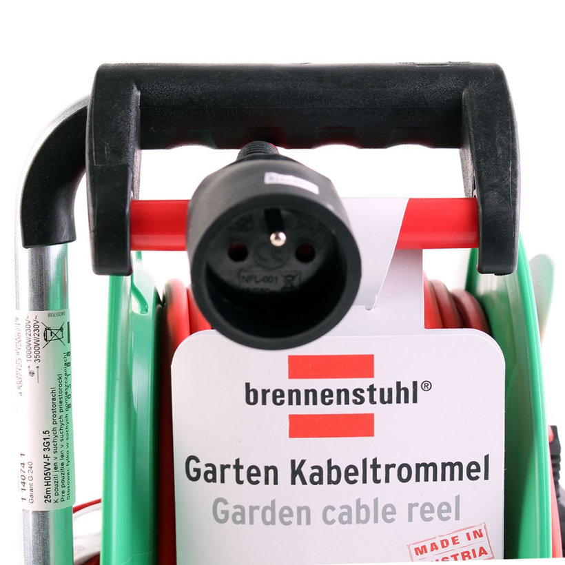 Prodlužovací kabel na bubnu zahradní 25m