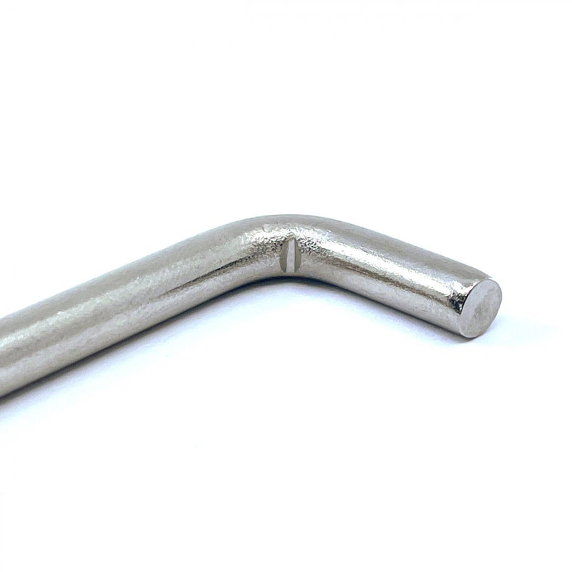 Nerezová skoba s vrutem 30 mm