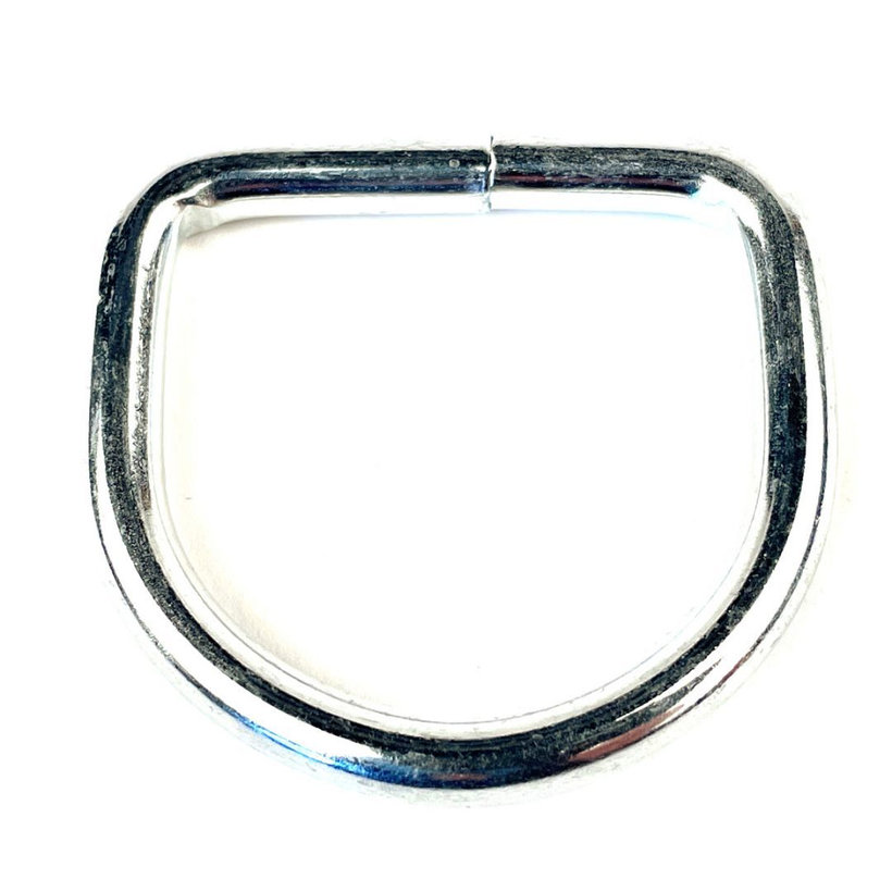 Kroužek svařovaný tvar D 2,5x15mm