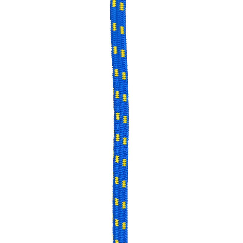 Gumolano s pryžovým jádrem modré+žltá PP 10mm