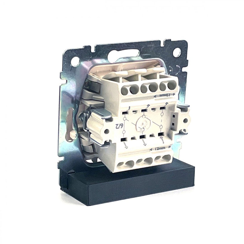 Valena vypínač č.6+6 bílý