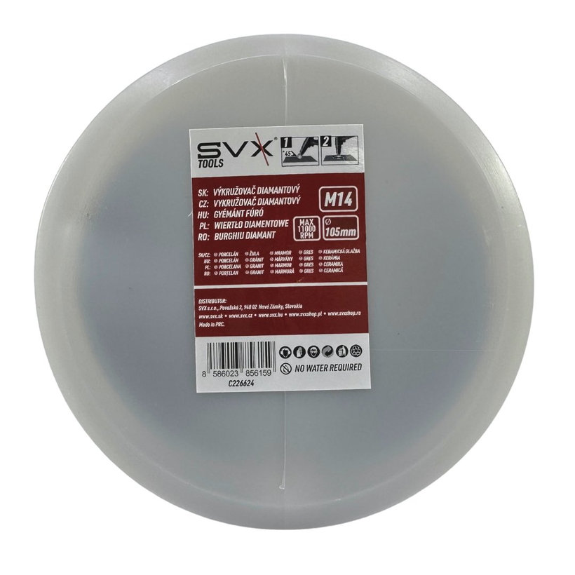 Vyřezávač diamantový M14-105mm