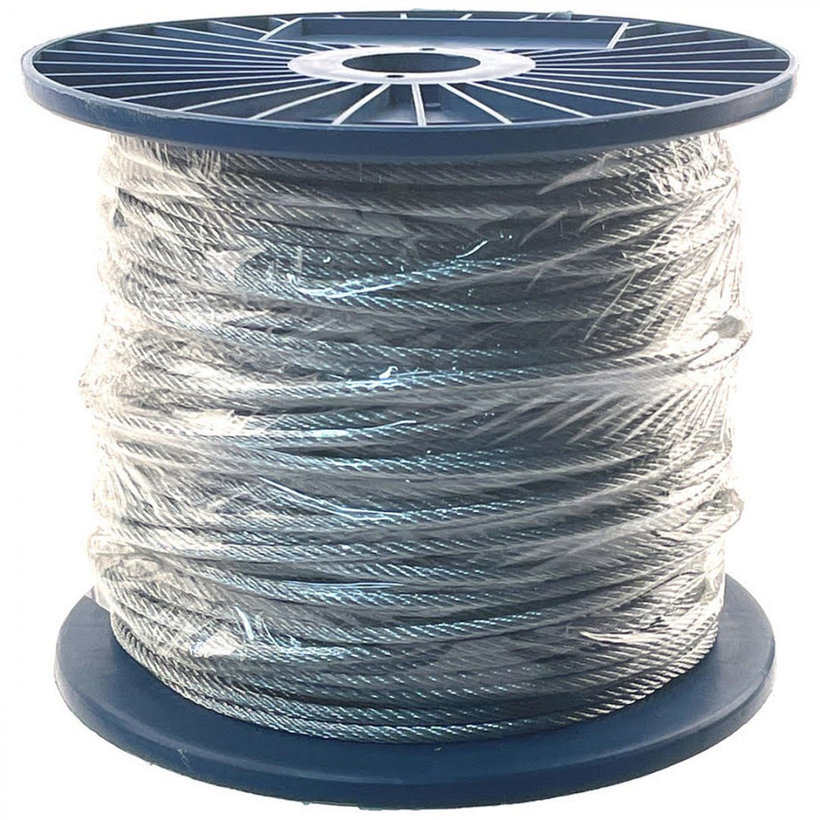 Ocelové lano DIN 3053 1x19 1mm