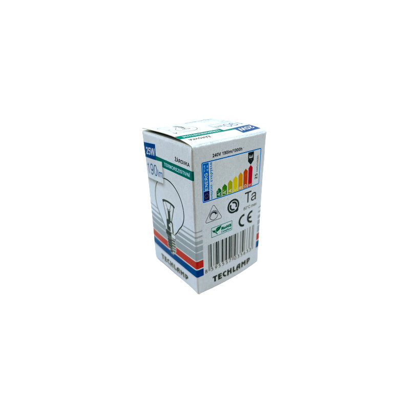 Průmyslová žárovka iluminační 25W E14