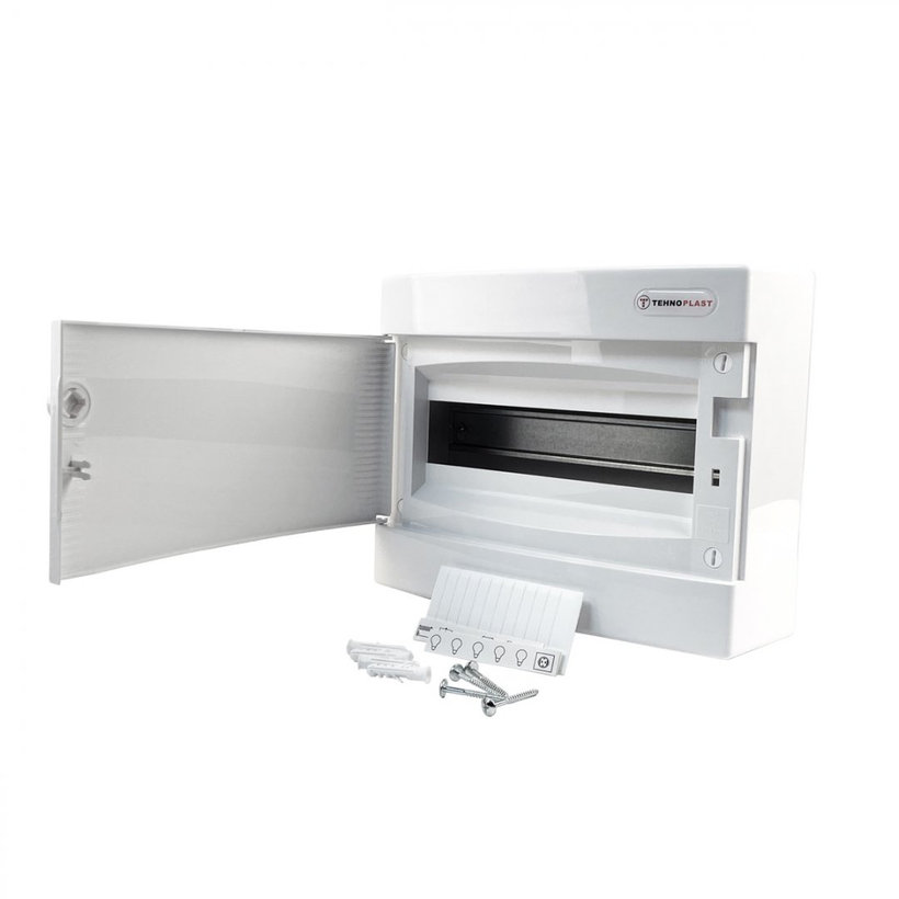 Rozvodnice nadomítková bílá  N12 - C/N2 287x236x112mm