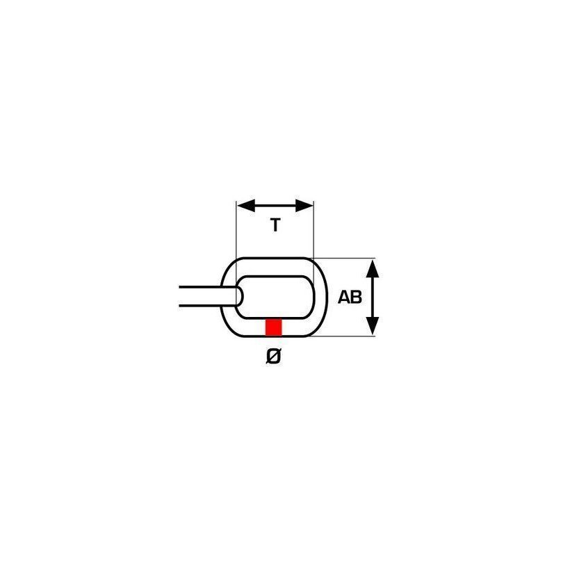 Řetěz ozdobný lustrový/černý zinek 2,3mm