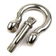 Nerezový zámek řetězu tvar oblouk 19mm