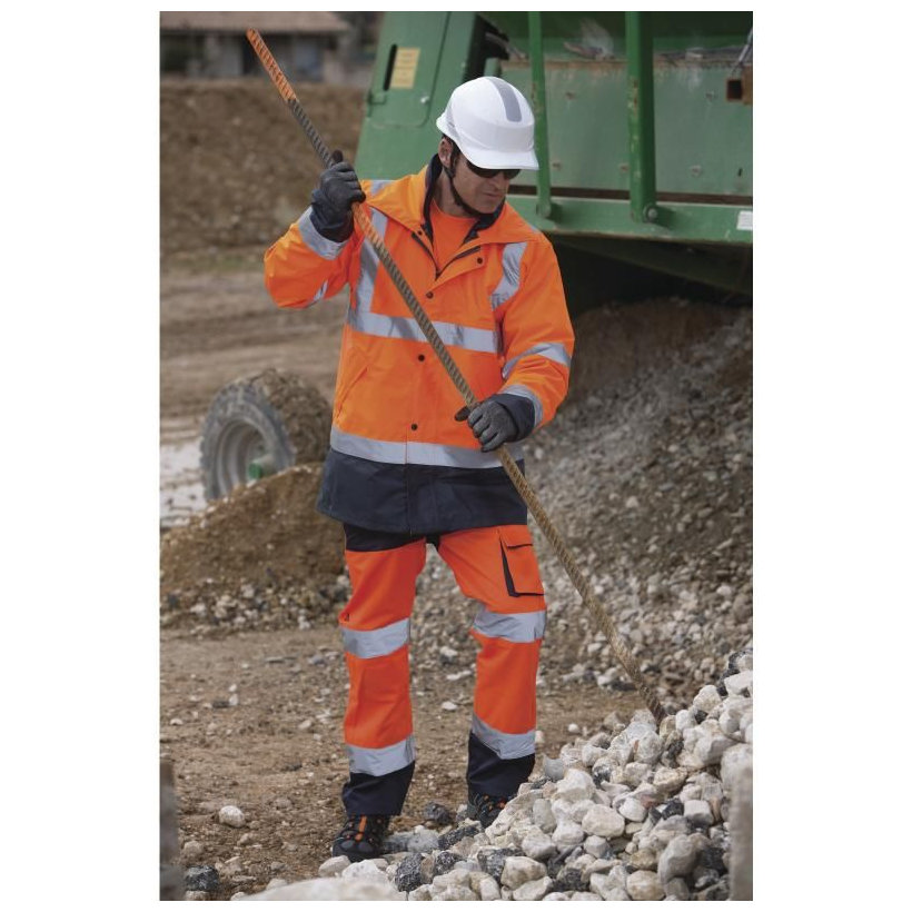 Reflexní bunda RUNWAY oranžová S