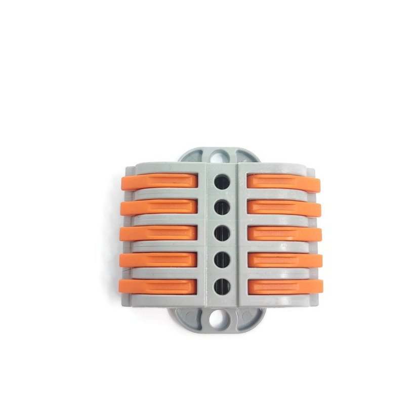 Spojovací svorka pružinová - 5 vodičů