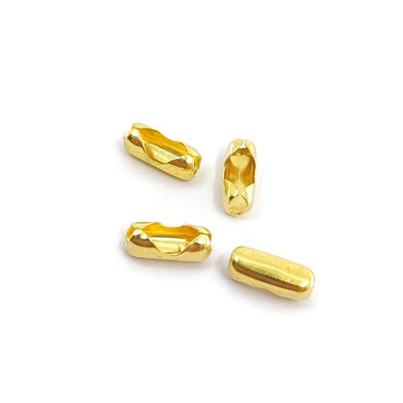 Svorka na kuličkový řetěz žlutý zinek 3,2-3,6mm