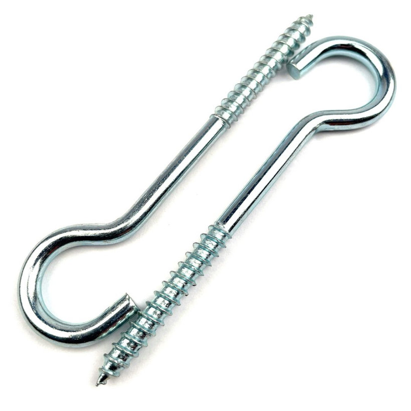 Hák stropní s vrutem Zn 160mm