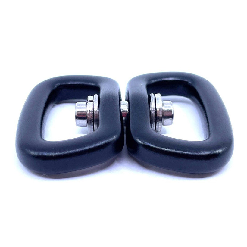 Otočná spojka černá 51x25mm