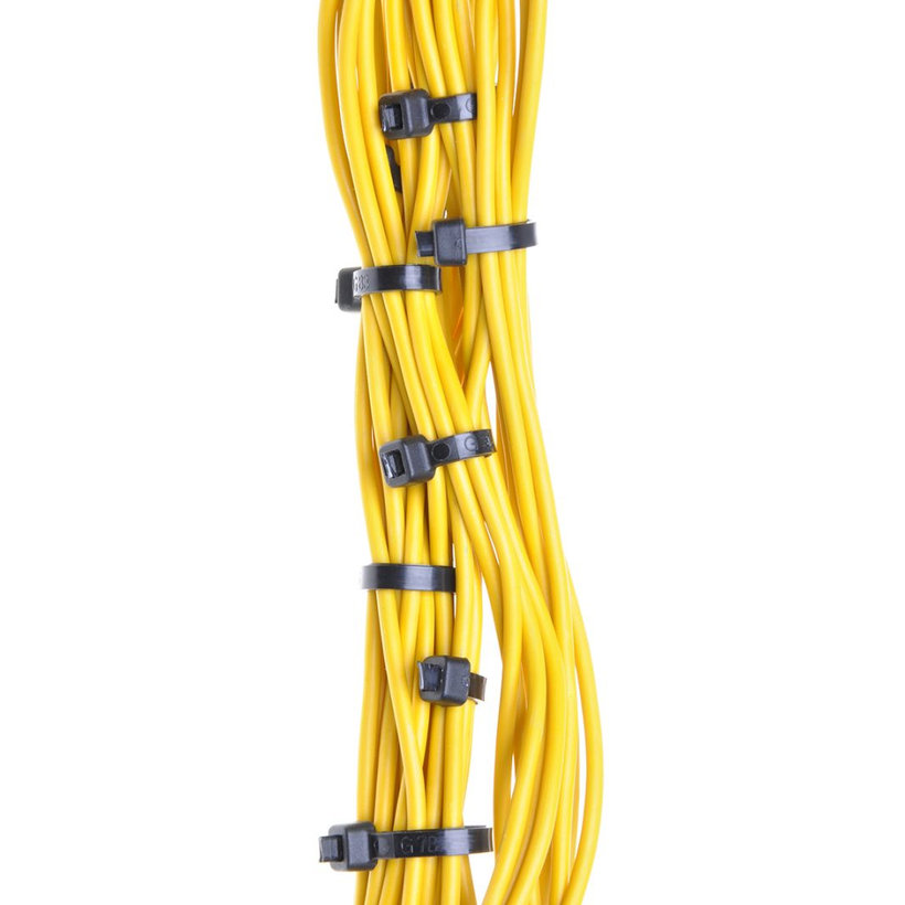 Stahovací páska černá 50ks 7,6x540mm