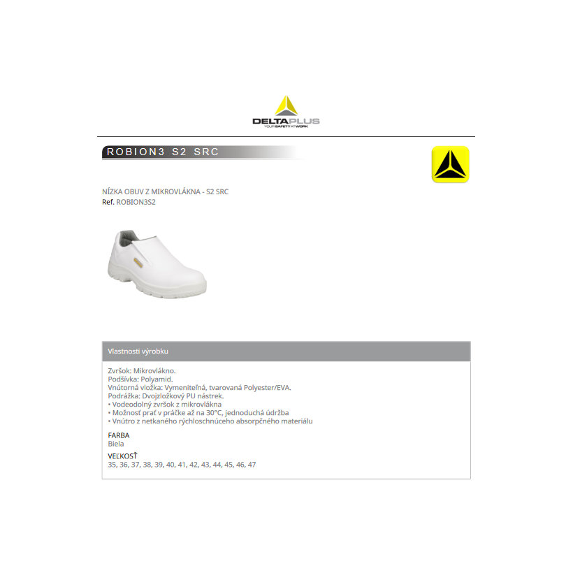 Pracovní obuv ROBION3 S2 38