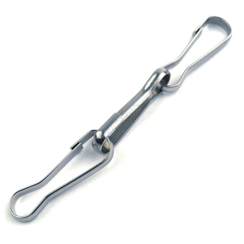 Nerezová karabina simplex A2 40 mm