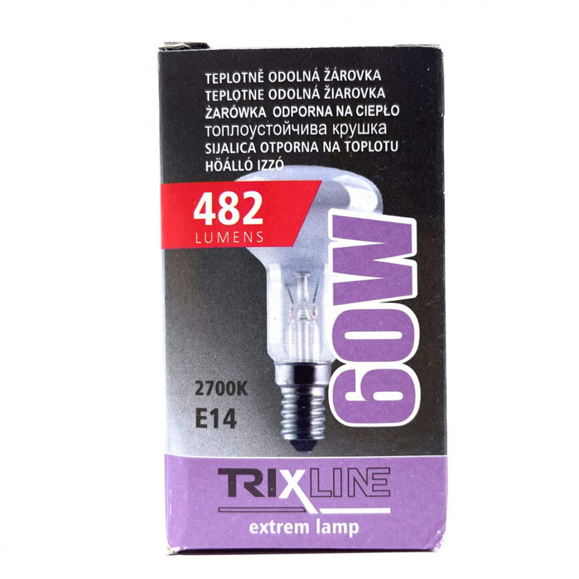 Průmyslová žárovka bodová reflektorová 60W E14