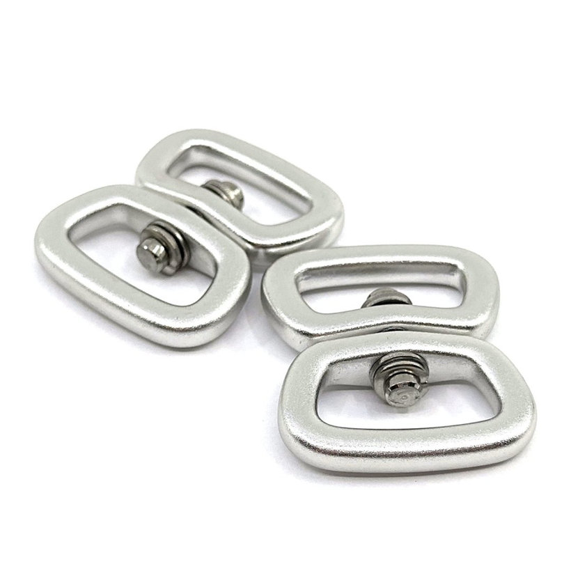 Otočná spojka stříbrná 51x20mm