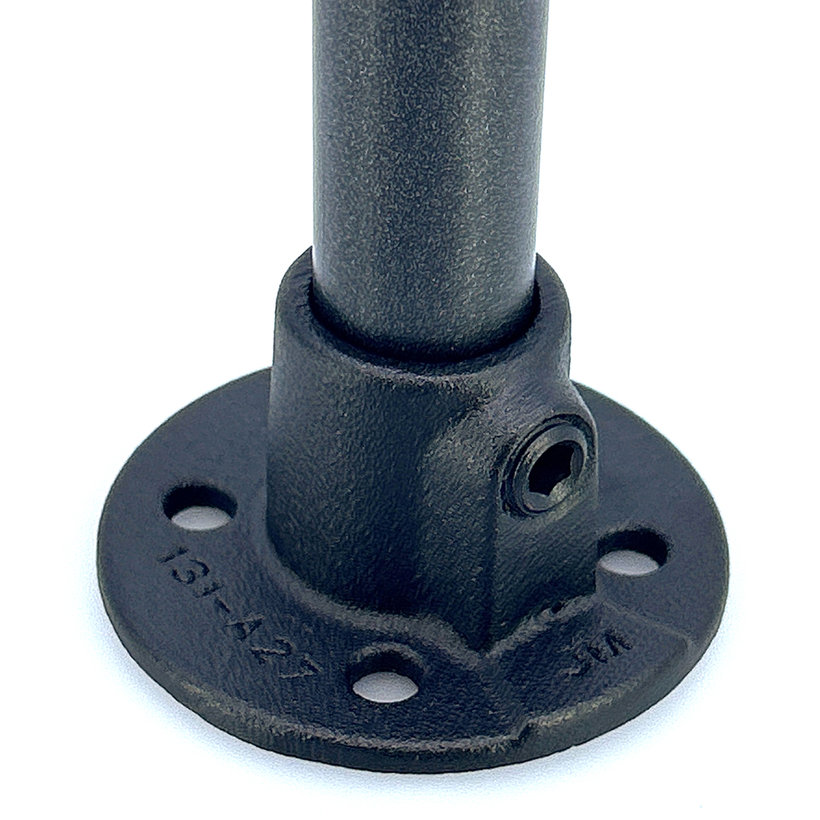 Podpůrný konektor 27 mm - černý