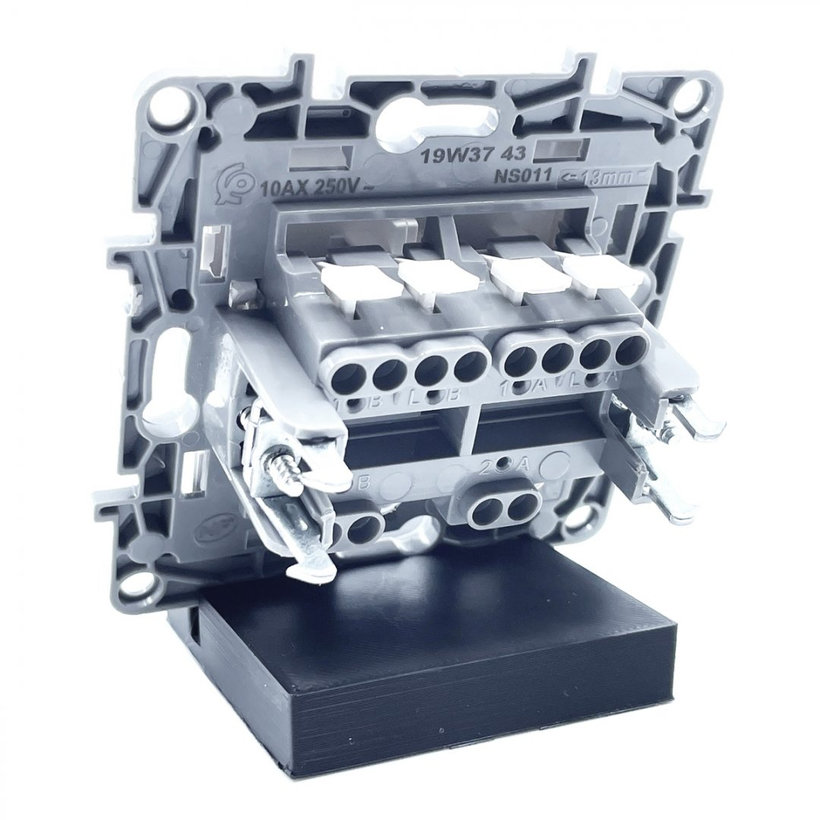 Niloé vypínač č.5 bílý