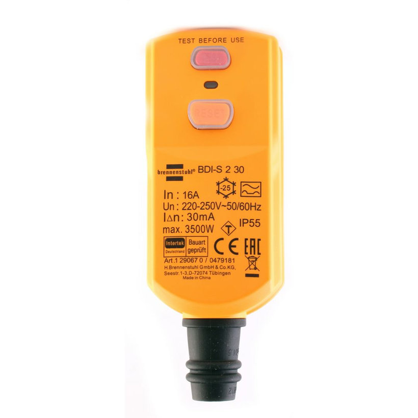 Mobilní proudový chránič k bazénům a na sekání BDI-S 2 30