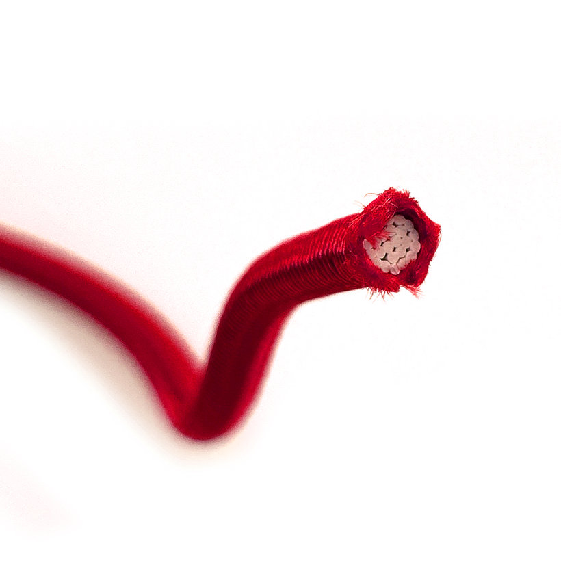 Gumolano s pryžovým jádrem červené PP 8mm