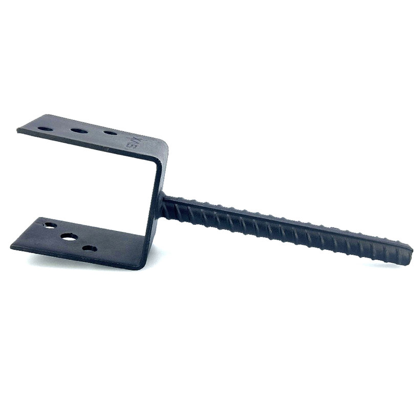 Patka bez prolisu úzká hlava 80mm černá