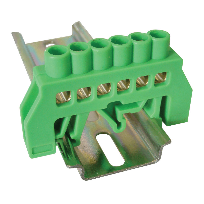 Můstek PE zelený 6P