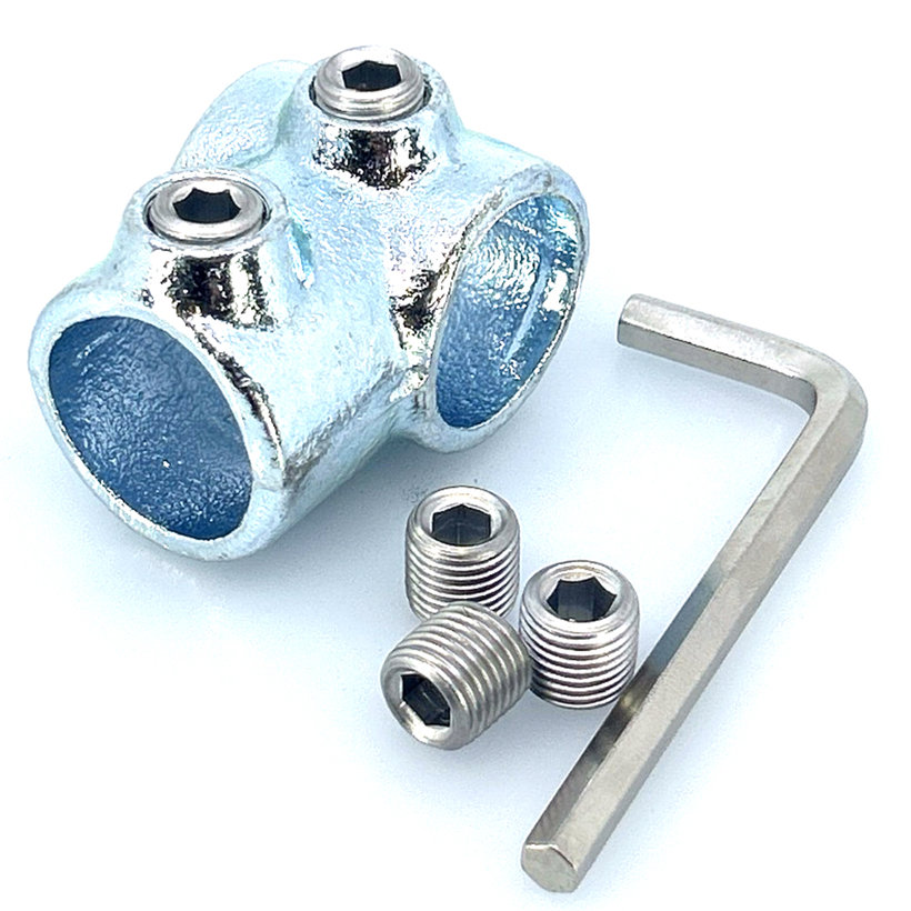 Spojovací článek ve tvaru I 27 mm - pozinkovaný