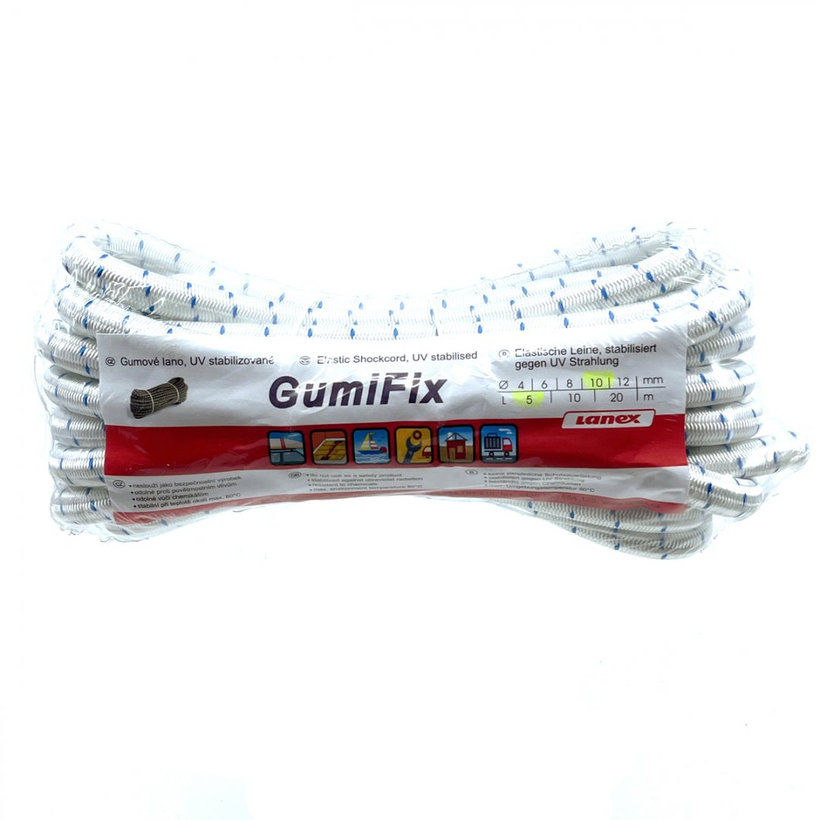 Gumolano s opletem 5m 10mm