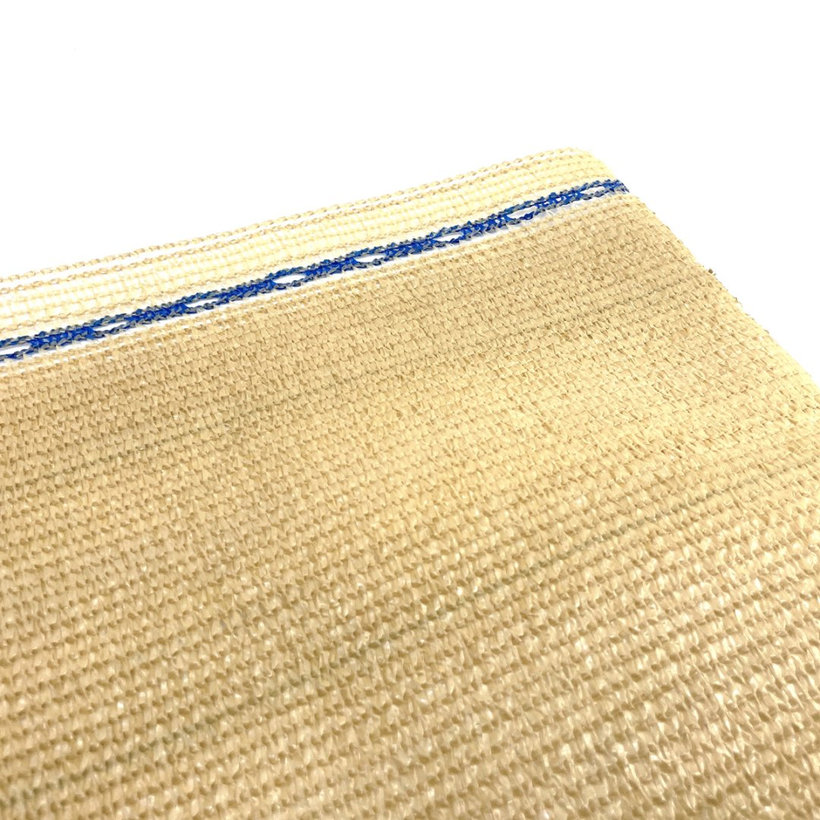 Stínící síť pískově žlutá 95% - délka 25m - výška 1m