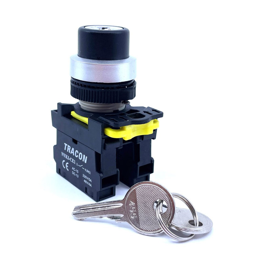 Otočný spínač s klíčem