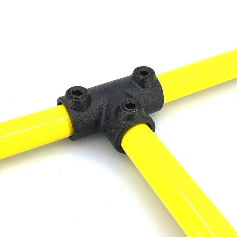 Spojovací článek ve tvaru T 27 mm - černý