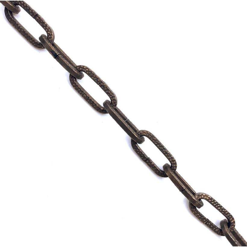 Řetěz ozdobný tepaný brunýrovaný 4mm