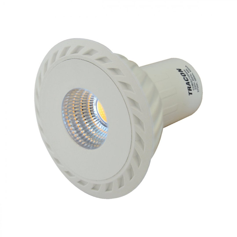 LED žárovka COB GU10 5W - stmívatelná - teplá bílá