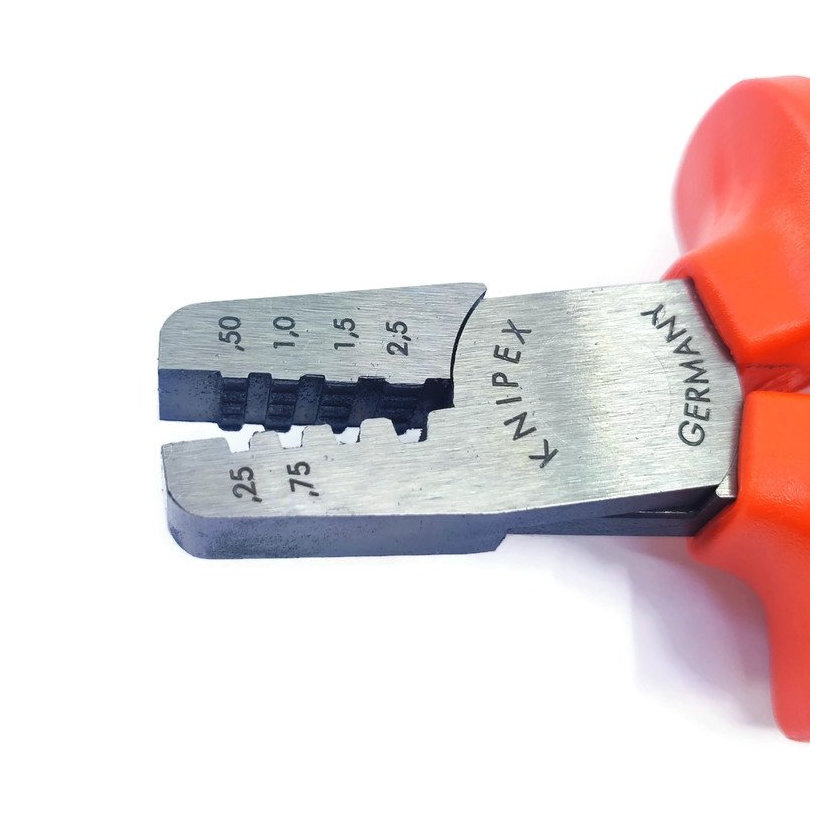 Kleště lisovací pro koncové dutinky 145 mm