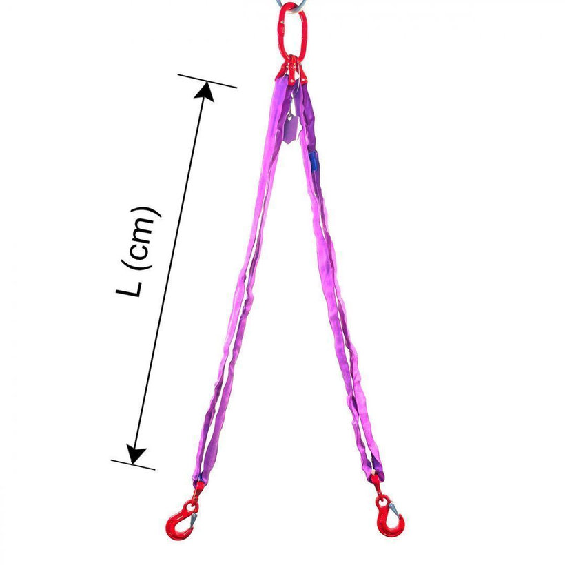 Textilní závěs OKO-2 HÁK 1400/1000 kg, 6 m