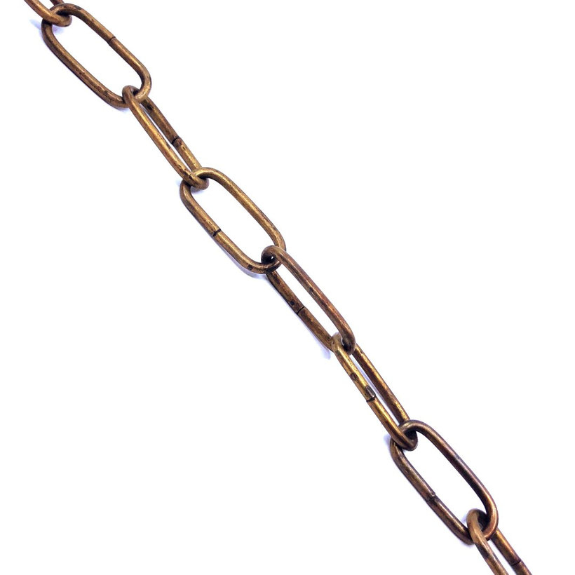 Řetěz ozdobný/brunýr.mosaz 4mm