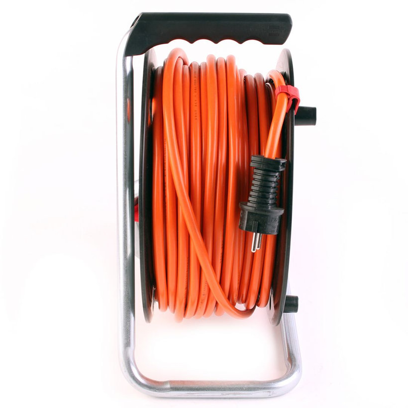 Prodlužovací kabel na bubnu stavební 50m