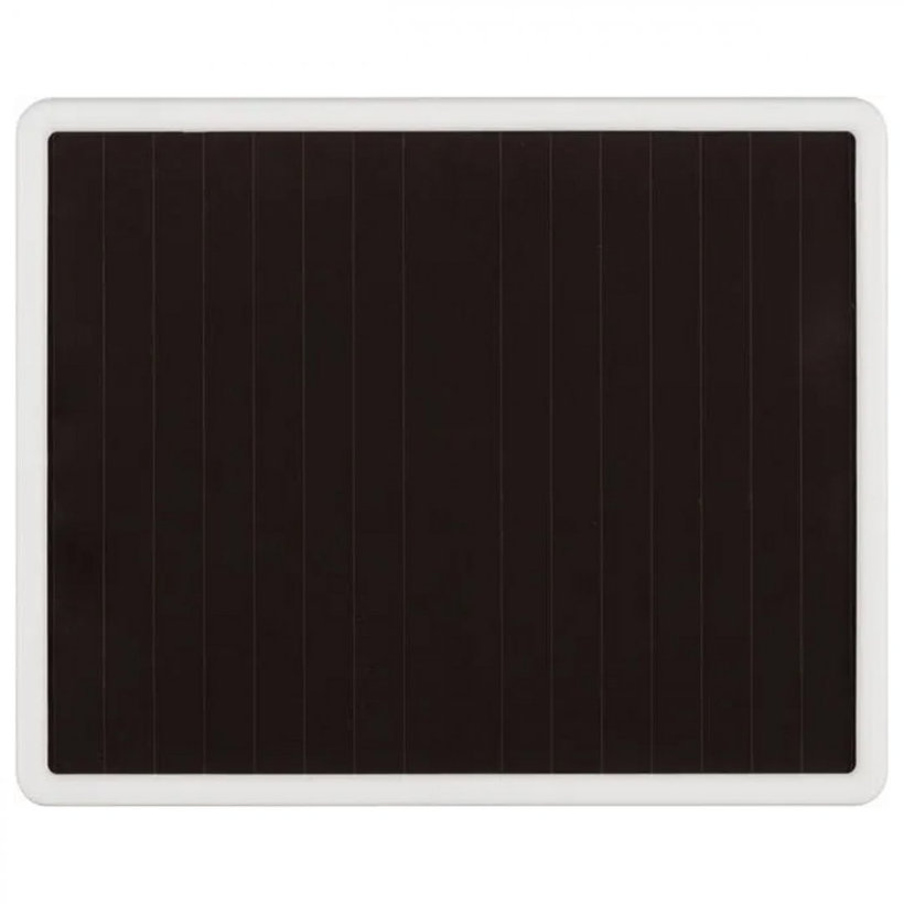 Solární LED reflektor s pohybovým PIR detektorem bílý