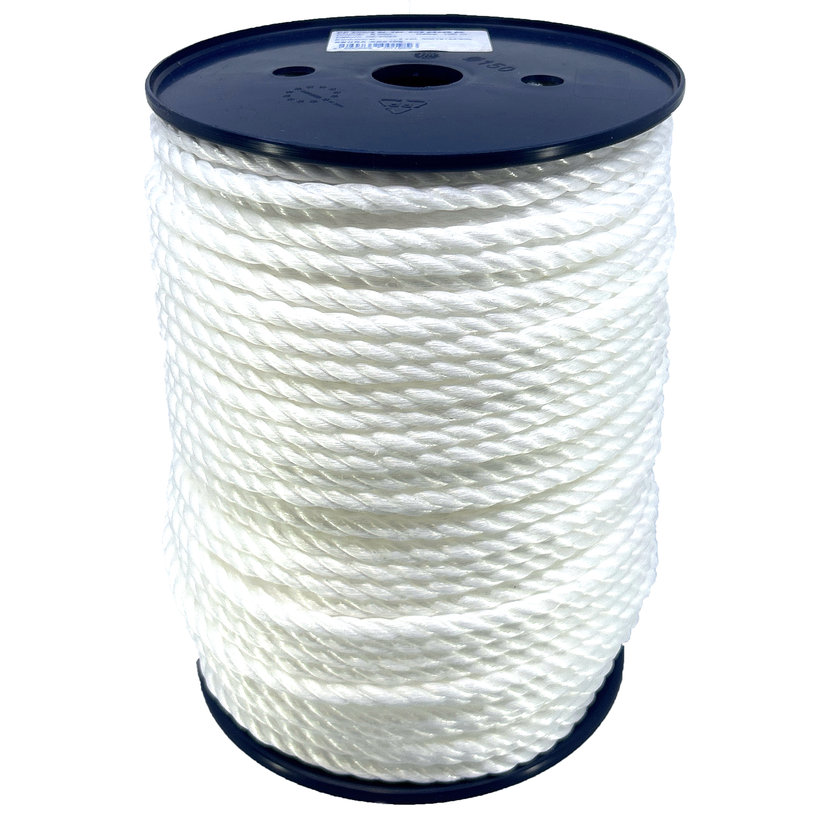 PP 6mm-100m šňůra stáčená čirá