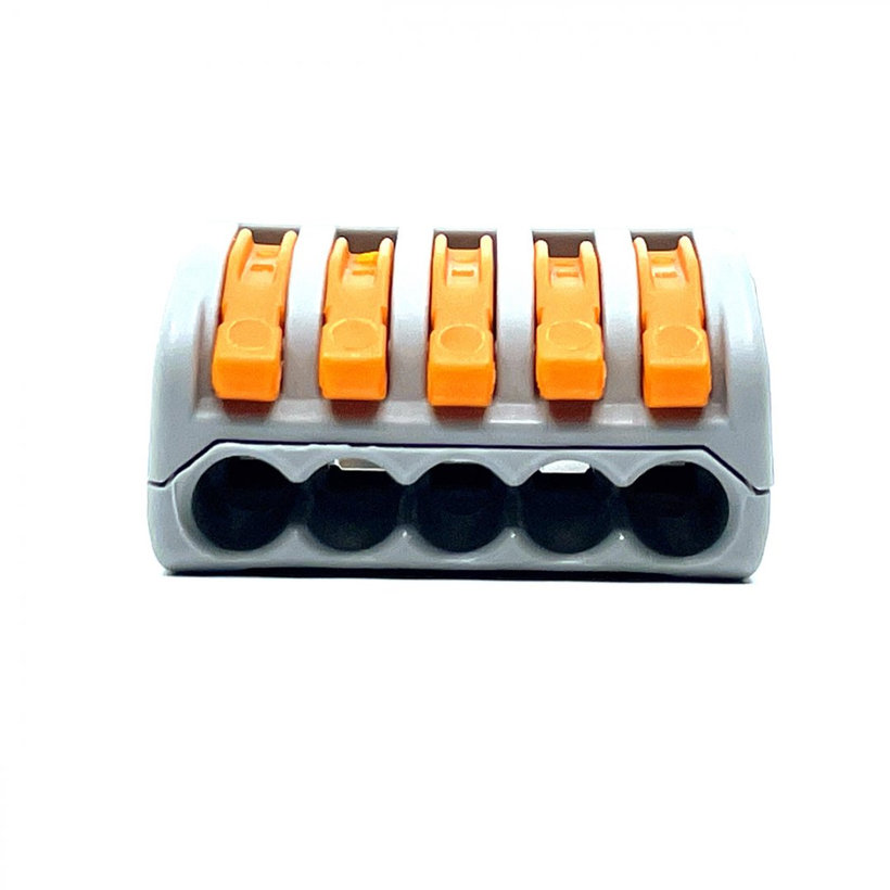 Spojovací svorka zaklapávací - 5 vodičů