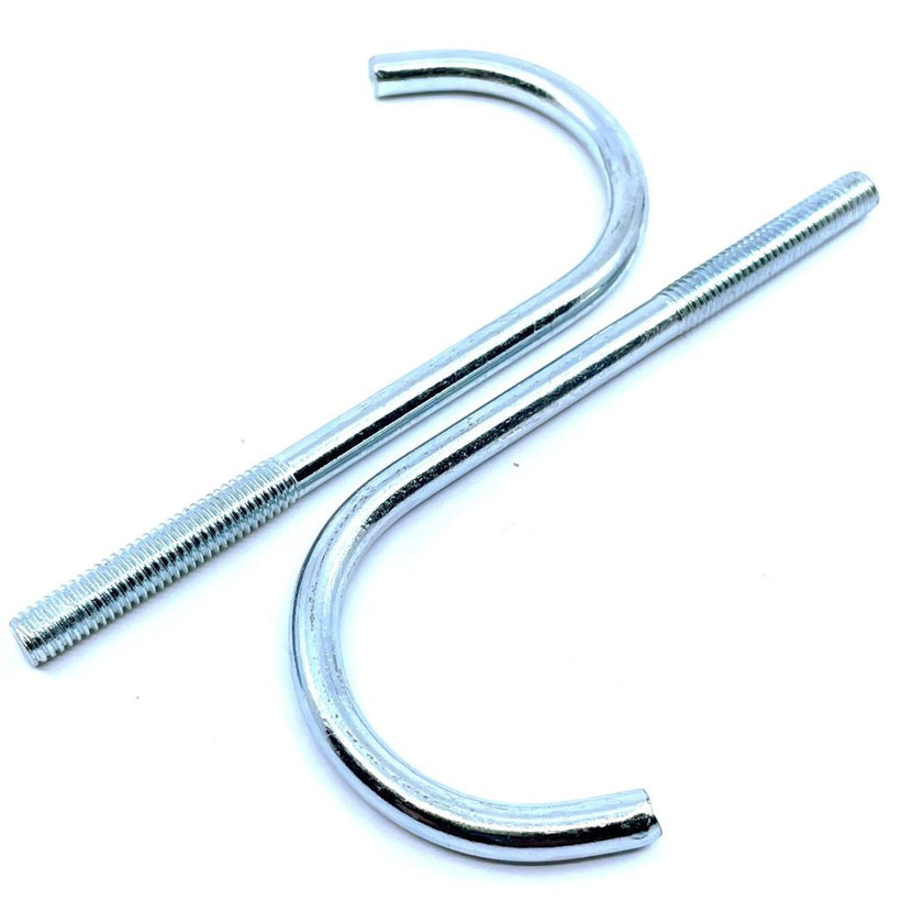 Hák na střešní krytinu tvar J M8x150mm