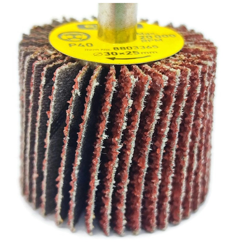 Lamelový brusný kotouč na stopce P40 30x25mm