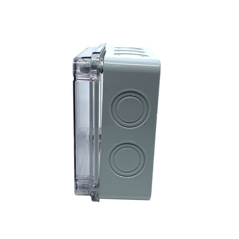 Montážní krabice IP67 s průhledným víkem 190x145x80mm