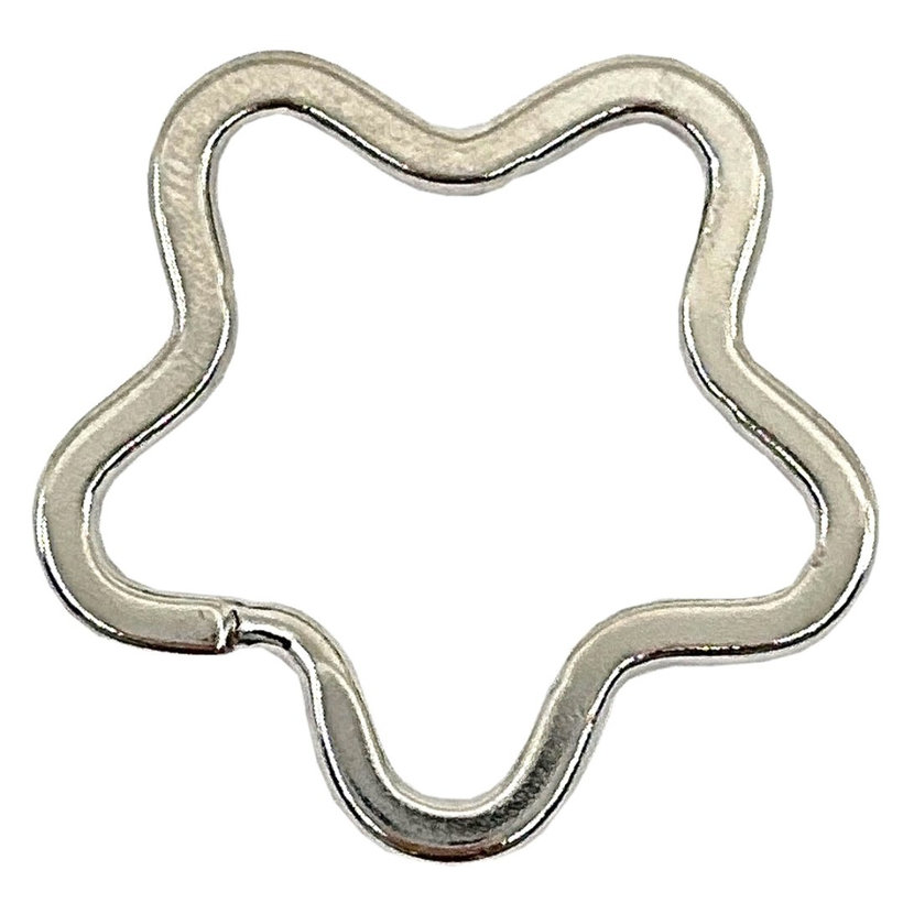 Kroužek na klíče - hvězda 34mm