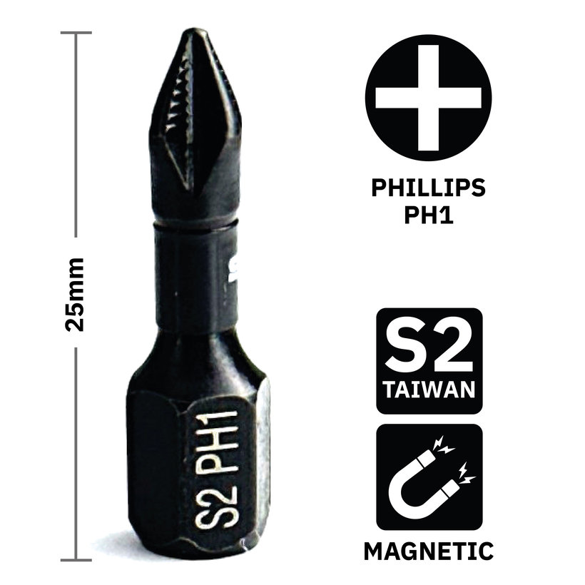 Bit magnetický PH1x25mm