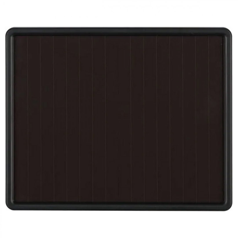 Solární LED reflektor s pohybovým PIR detektorem antracit