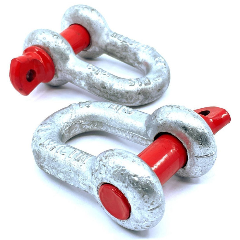 Třmen pevnostní Tvar D s čepem 55T